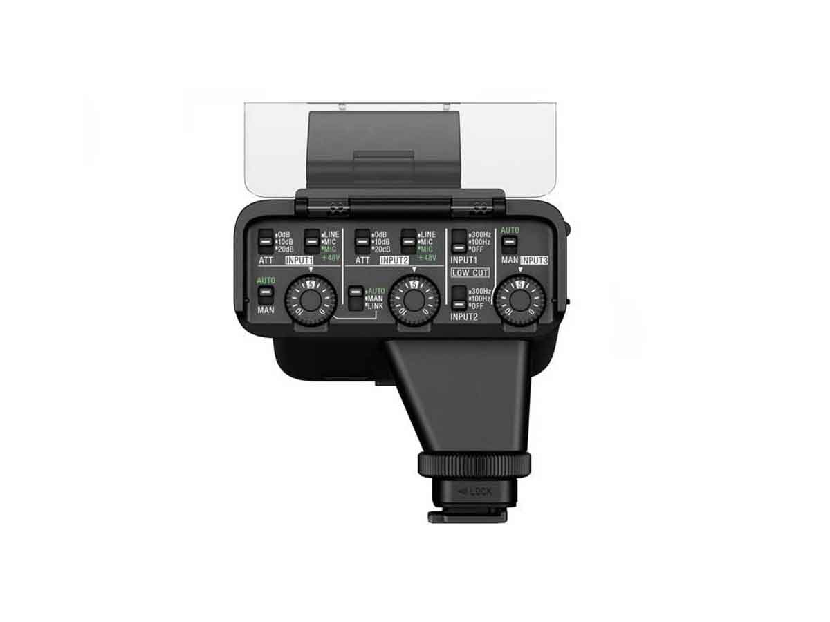 Sony Dual Channel XLR Adapter Kit with Shotgun Microphone