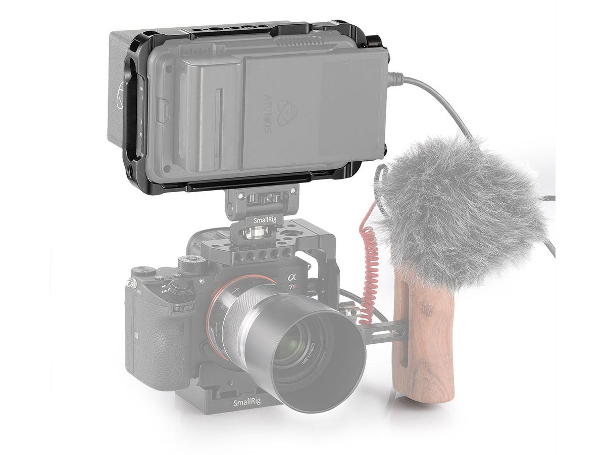 SmallRig Monitor Cage with HDMI Cable Clamp for Atomos Ninja V