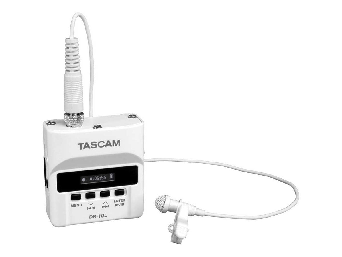 Tascam DR-10LW Micro Portable Audio Recorder