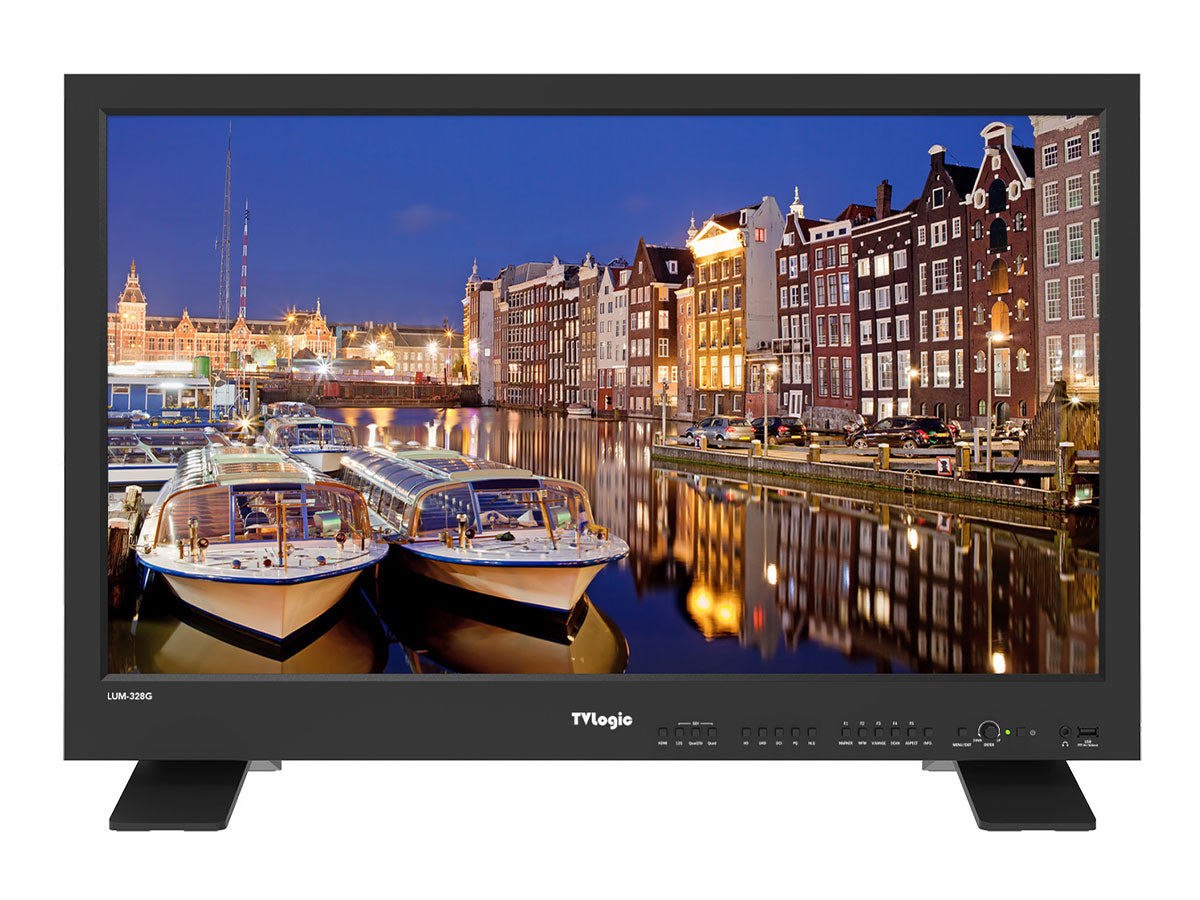 TV Logic LUM-328G 32†4K/UHD High Brightness HDR Emulation Monitor