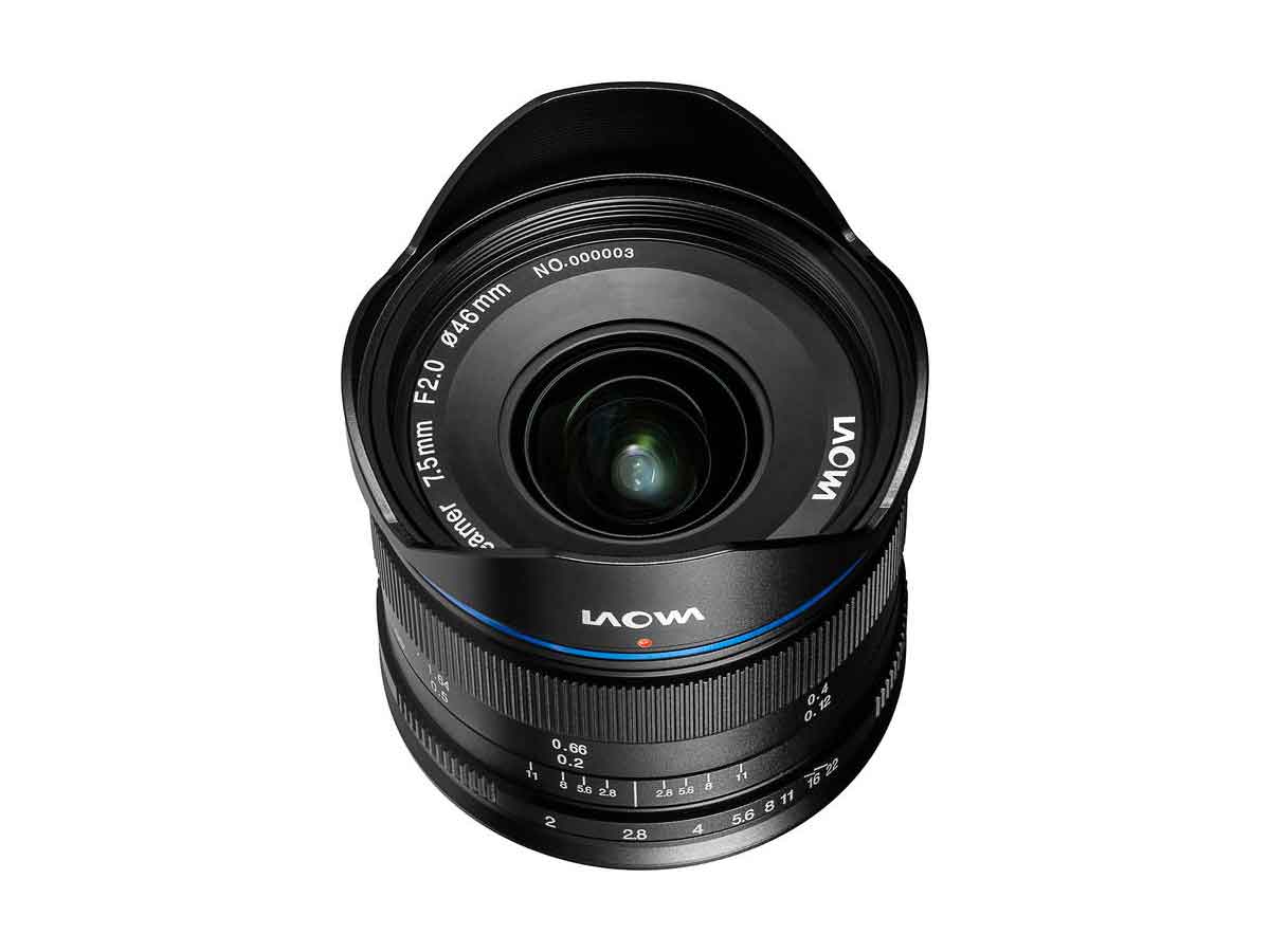 Laowa 7.5mm f/2 Ultra Wide Angle Lens (Black) - Micro 4/3 Mount