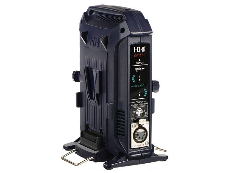 IDX 2 x DUO-C98P Batteries, 1 x VL-2X Charger