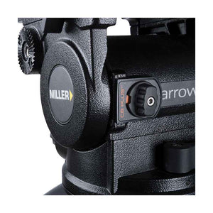 Miller Arrowx 3 Fluid Head (100mm Bowl)