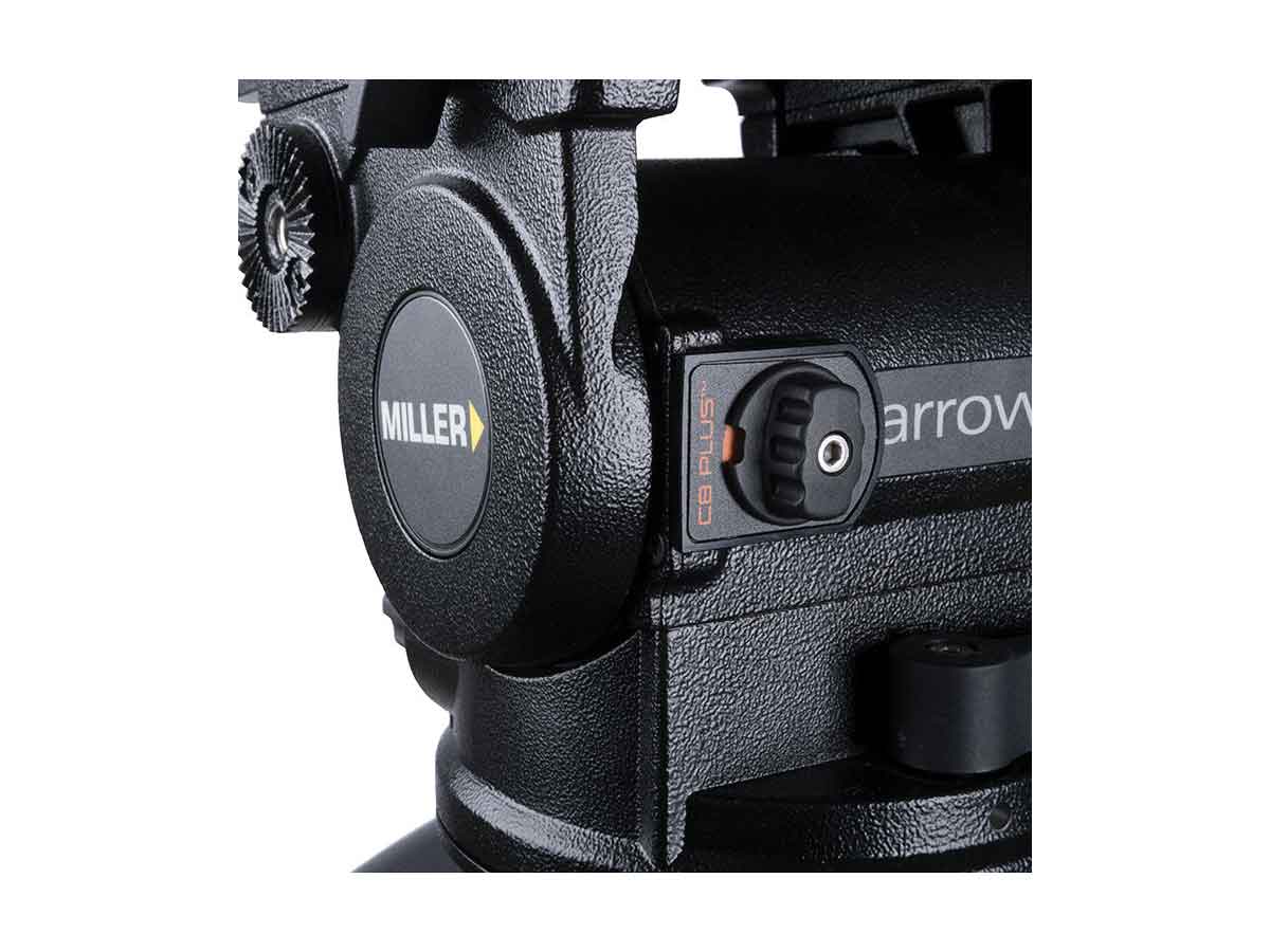 Miller Arrowx 3 Fluid Head (100mm Bowl)