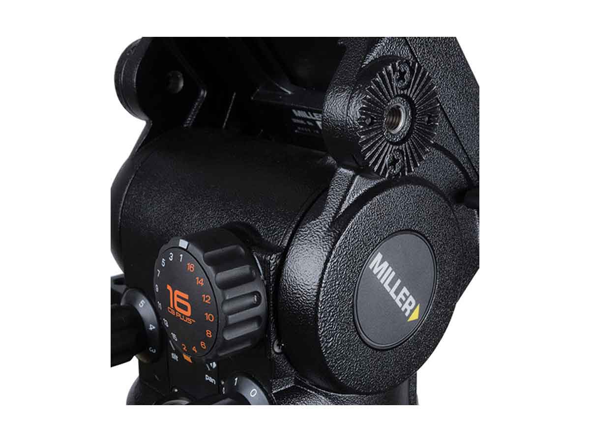 Miller Arrowx 3 Fluid Head (100mm Bowl)