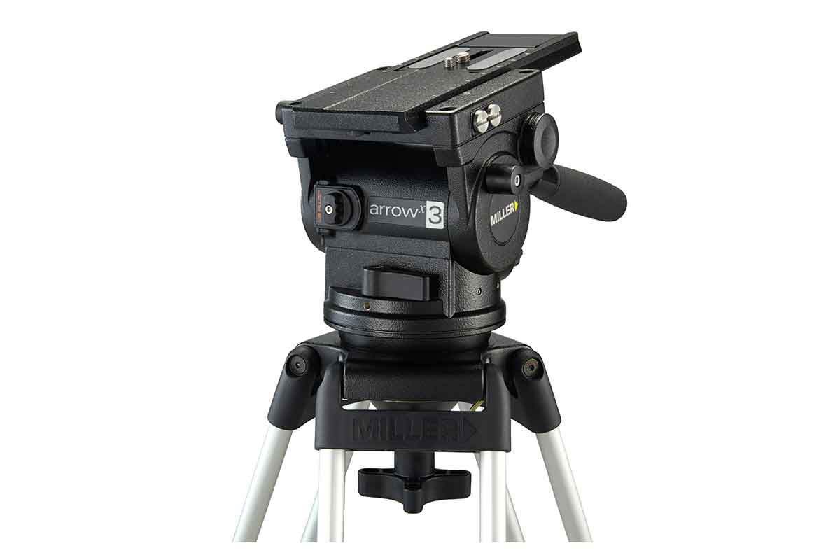 Miller Arrowx 3 Sprinter II 1 Stage Alloy Tripod System