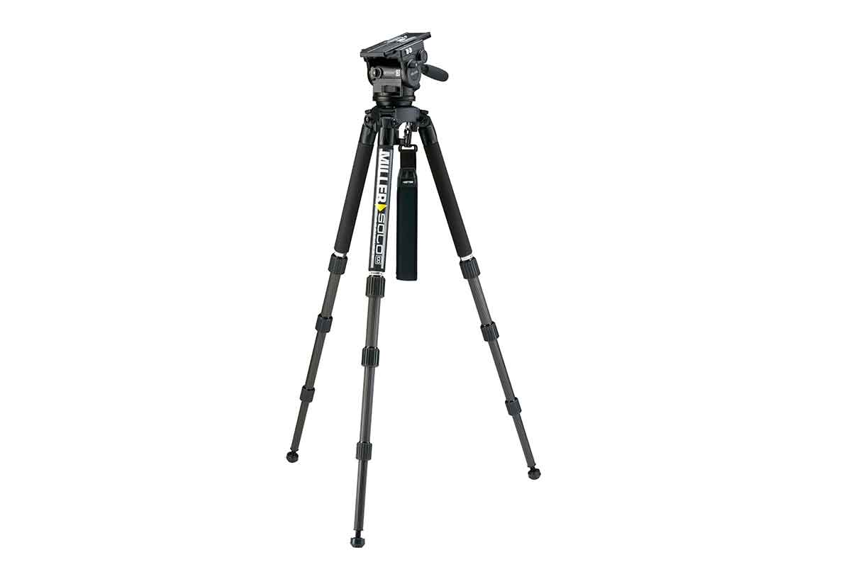 Miller Arrowx 3 Solo 100 3 Stage Carbon Fibre Tripod System