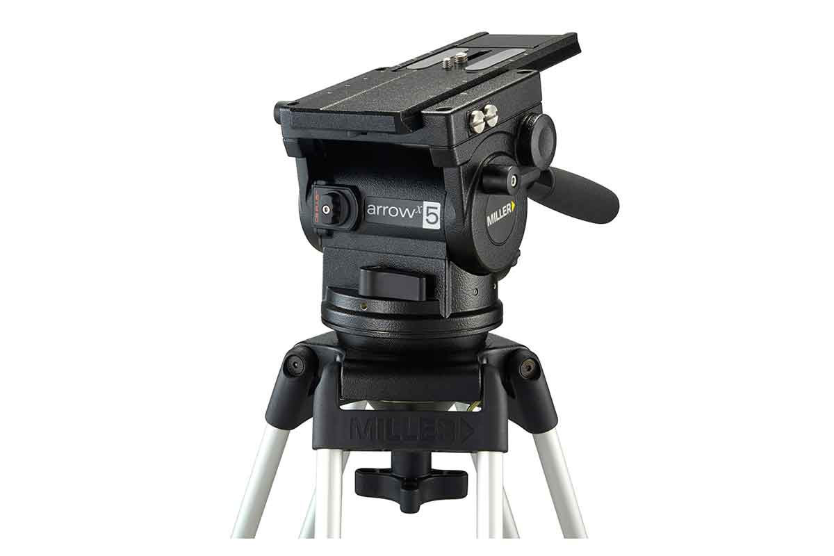 Miller Arrowx 5 Sprinter II 2 Stage Carbon Fibre Tripod System