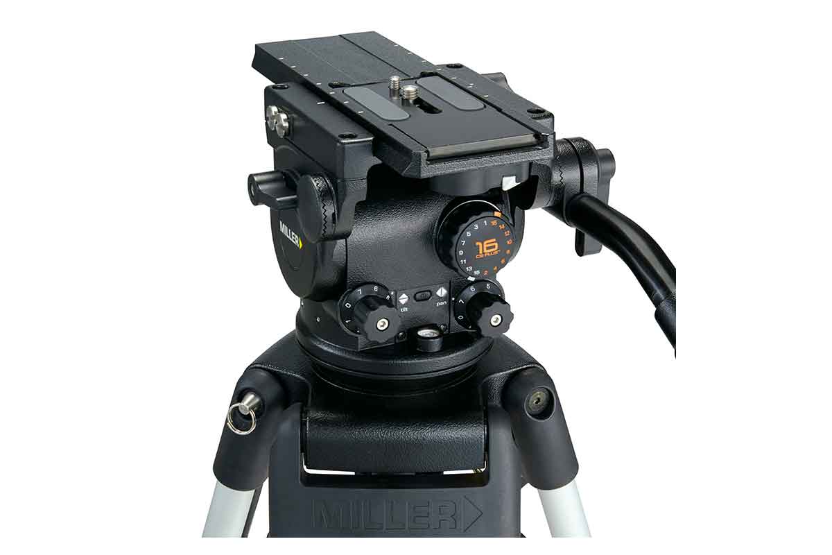Miller Arrowx 7 Sprinter II 1 Stage Alloy Tripod System