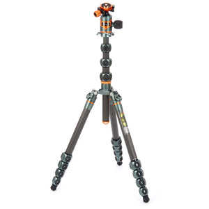 3 Legged Thing LEGENDS - Bucky Carbon Fibre Tripod Kit - Grey