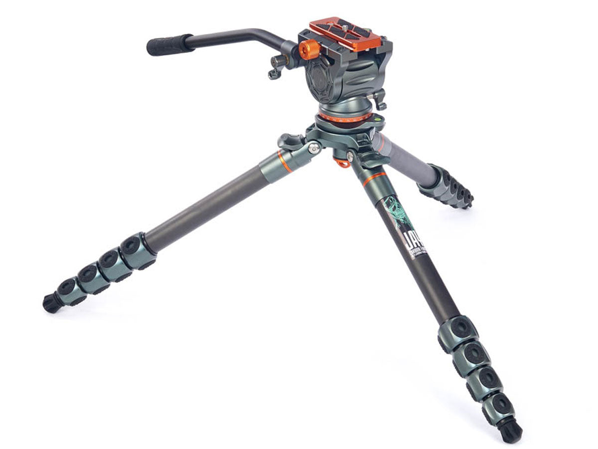 3 Legged Thing LEGENDS - Jay Carbon Fibre Tripod Kit With AirHed Cine Standard Video Plate