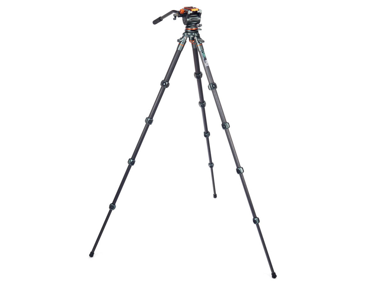 3 Legged Thing LEGENDS - Jay Carbon Fibre Tripod Kit With AirHed Cine Standard Video Plate