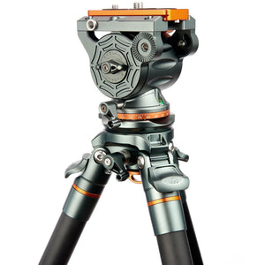 3 Legged Thing LEGENDS - Jay Carbon Fibre Tripod Kit With AirHed Cine Standard Video Plate