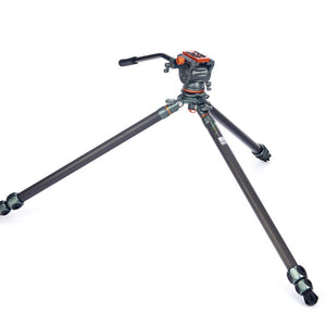 3 Legged Thing LEGENDS - Mike Carbon Fibre Tripod Kit With AirHed Cine Standard Video Plate