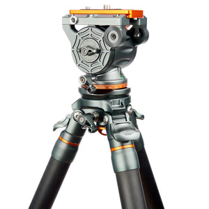 3 Legged Thing LEGENDS - Mike Carbon Fibre Tripod Kit With AirHed Cine Standard Video Plate