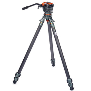 3 Legged Thing LEGENDS - Mike Carbon Fibre Tripod Kit With AirHed Cine Standard Video Plate