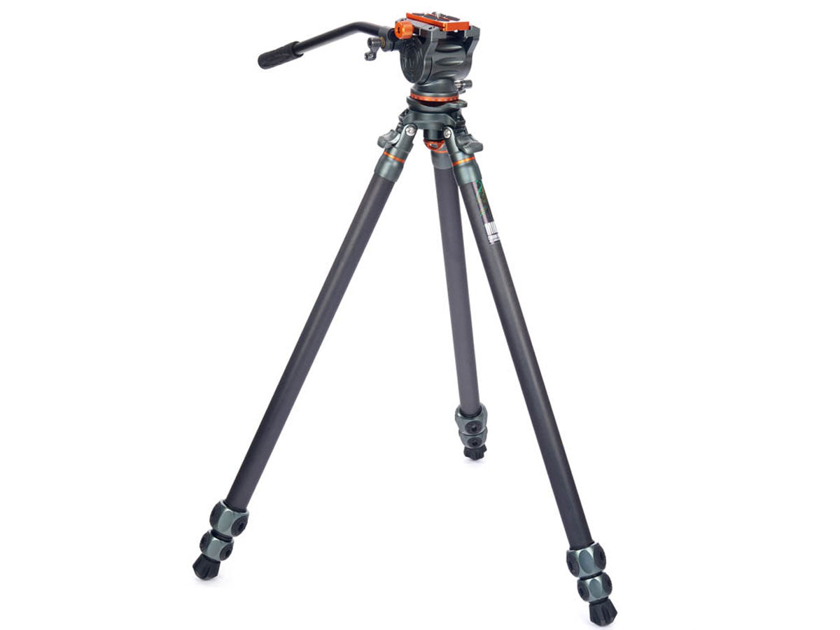3 Legged Thing LEGENDS - Mike Carbon Fibre Tripod Kit With AirHed Cine Standard Video Plate