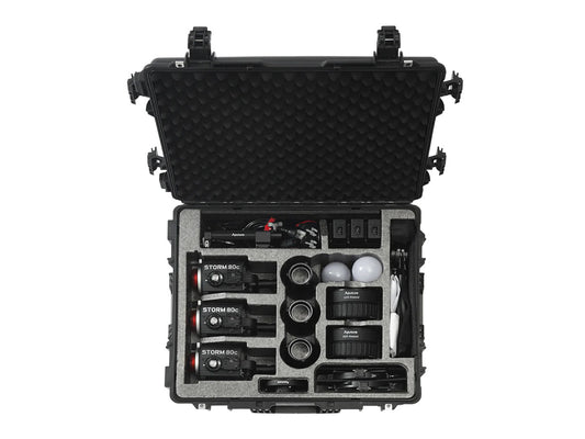 Aputure Storm 80c 3-Light Kit (UK)