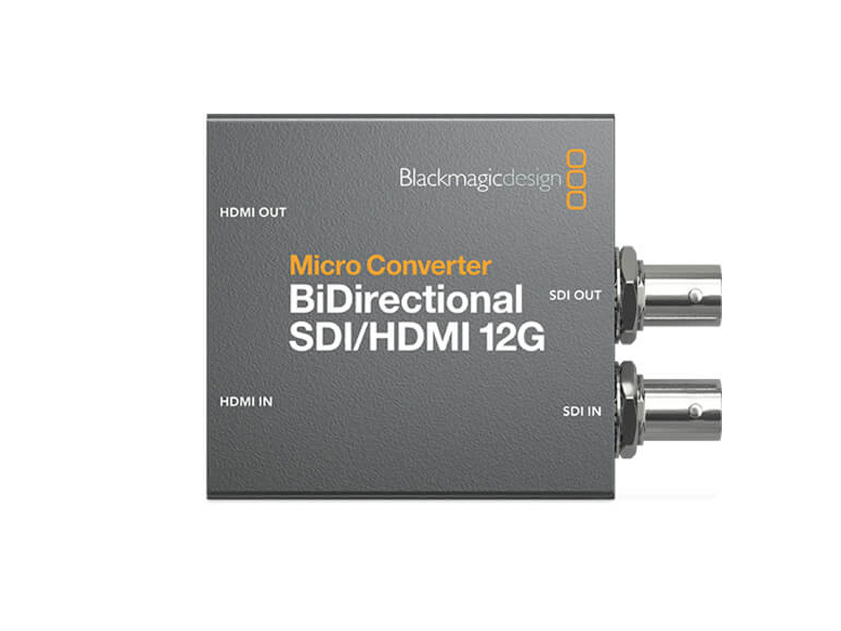 Blackmagic Design Micro Converter BiDirect SDI/HDMI 12G w/Power Supply
