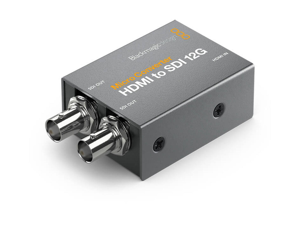Blackmagic Design Micro Converter HDMI to SDI 12G w/Power Supply