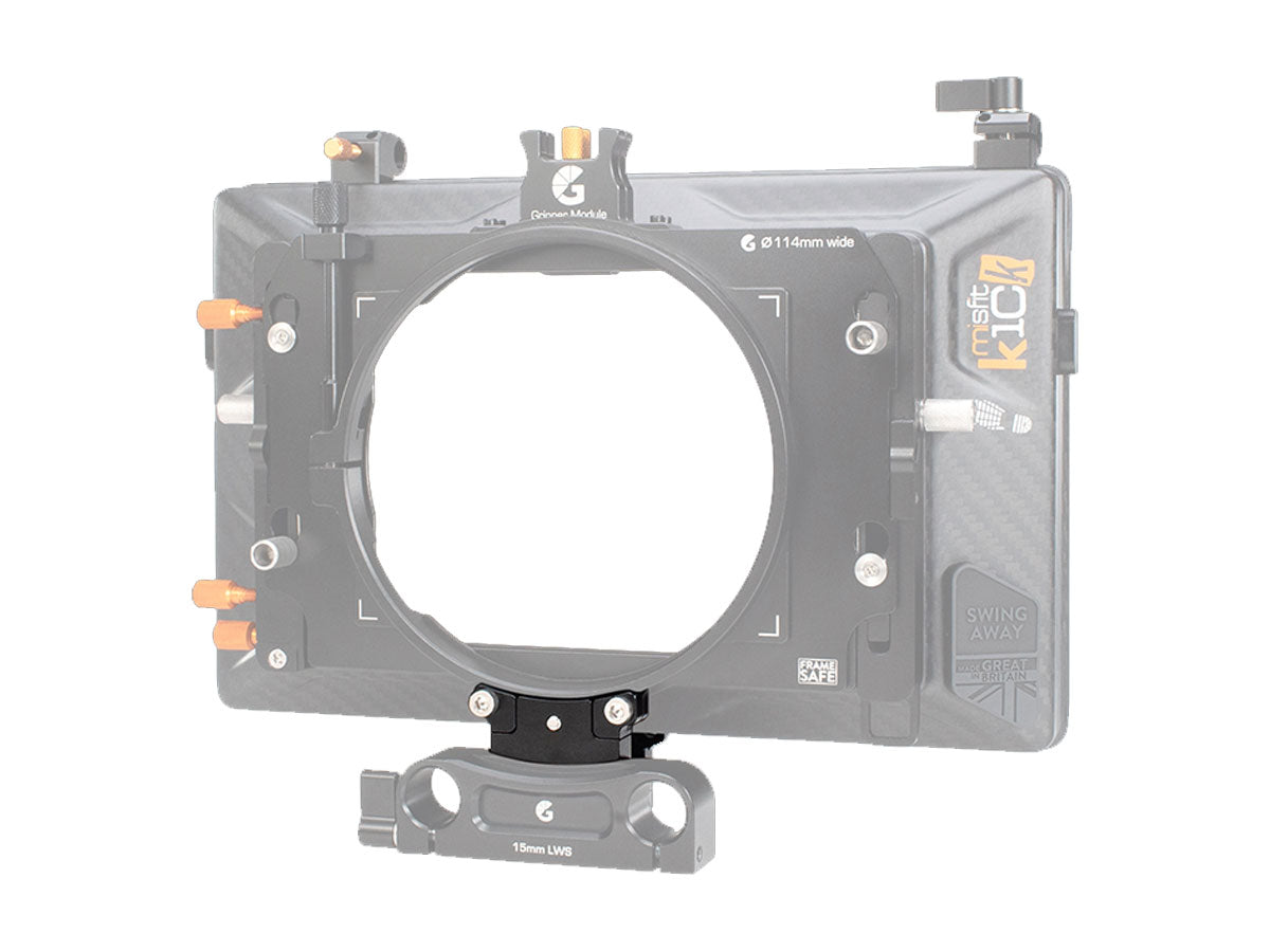Bright Tangerine Misfit - 15mm LWS Support Kit (80-95mm & 100-114mm)