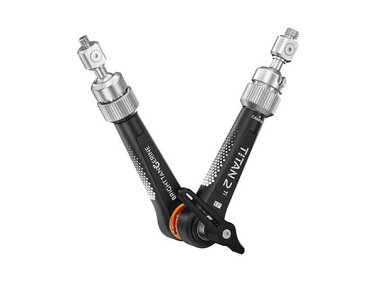 Bright Tangerine Titan Arm 2 Ti (3/8" - 1/4") - London Fog