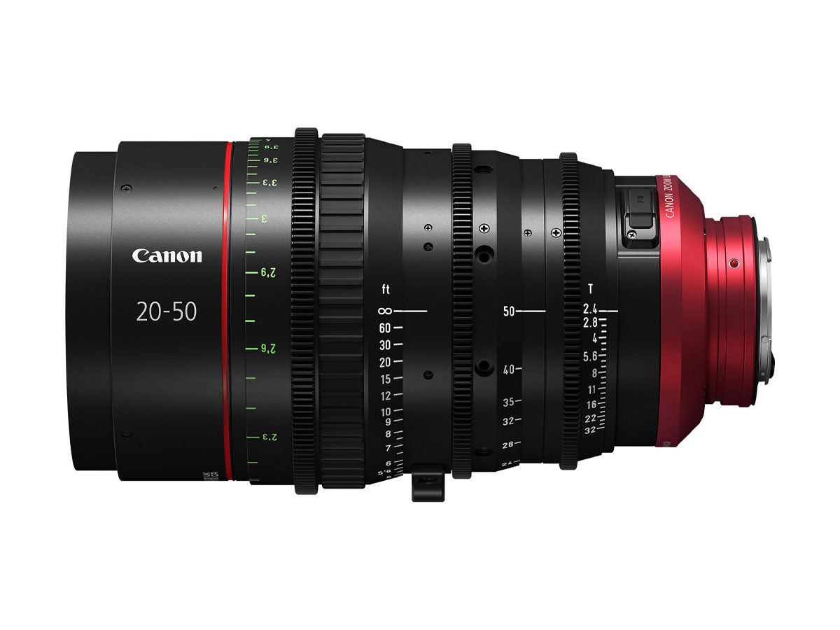 Canon CN-E 20-50mm T2.4 L F Cinema Lens (Metric Scale) - EF Mount