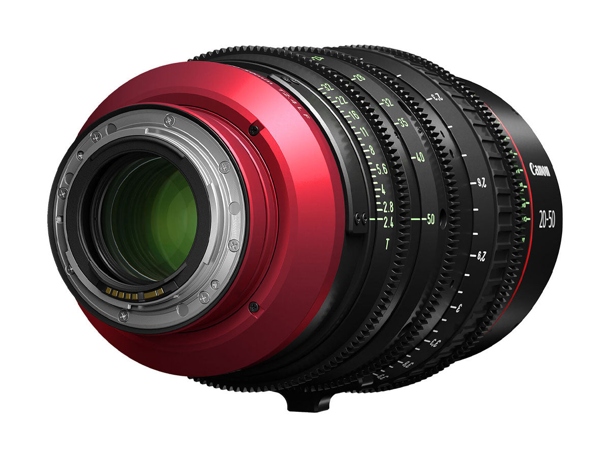 Canon CN-E 20-50mm T2.4 L F Cinema Lens (Metric Scale) - EF Mount