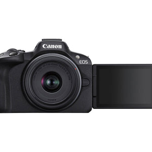 Canon EOS R50 Digital Camera with RF-S 18-45mm and RF-S 55-210mm Lenses