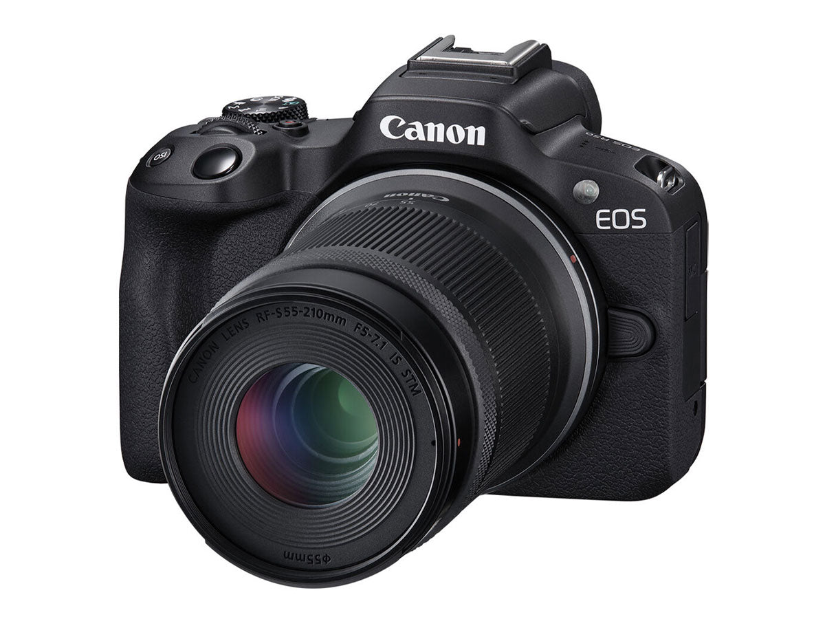 Canon EOS R50 Digital Camera with RF-S 18-45mm and RF-S 55-210mm Lenses
