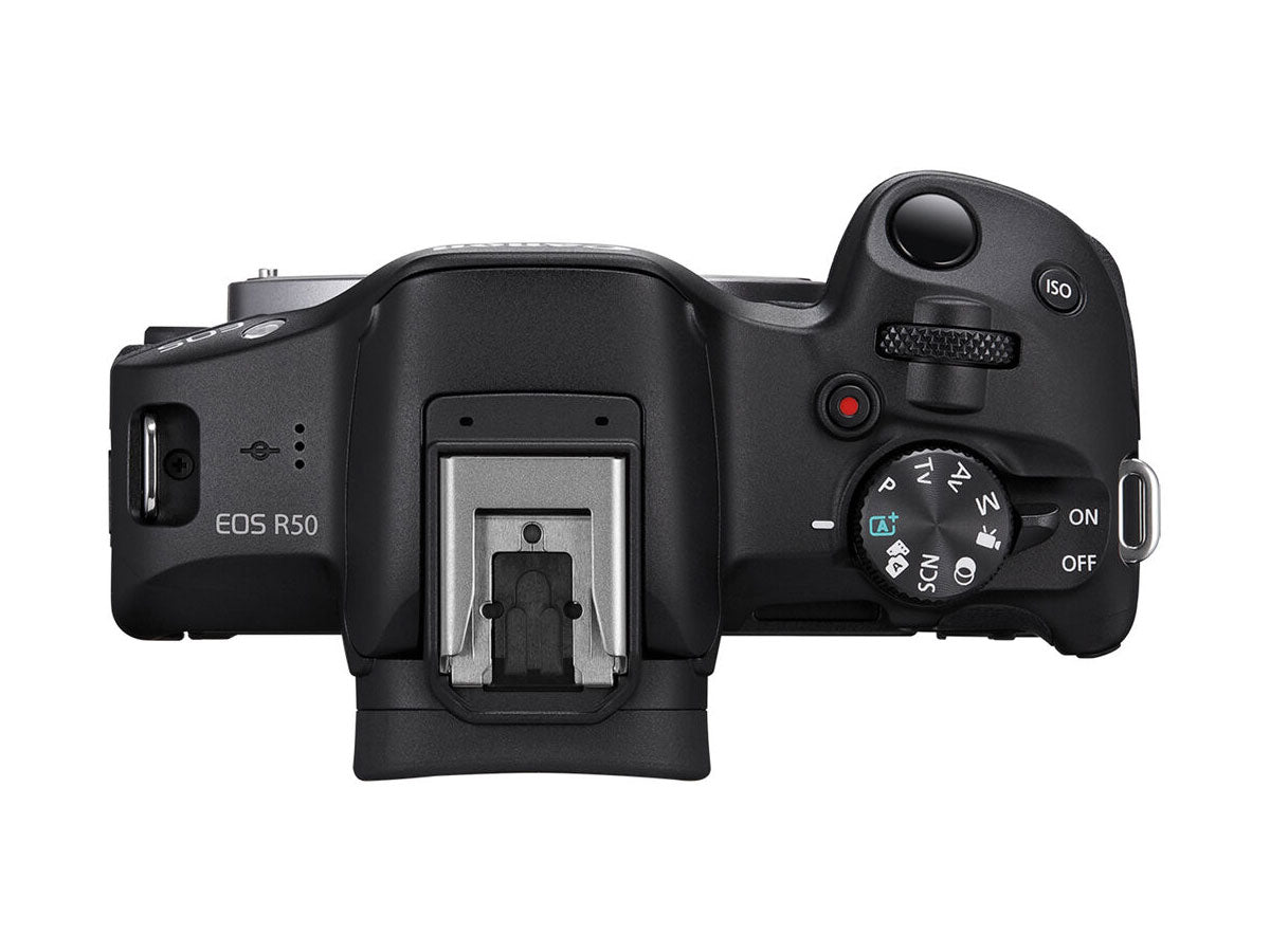 Canon EOS R50 Digital Camera with RF-S 18-45mm and RF-S 55-210mm Lenses
