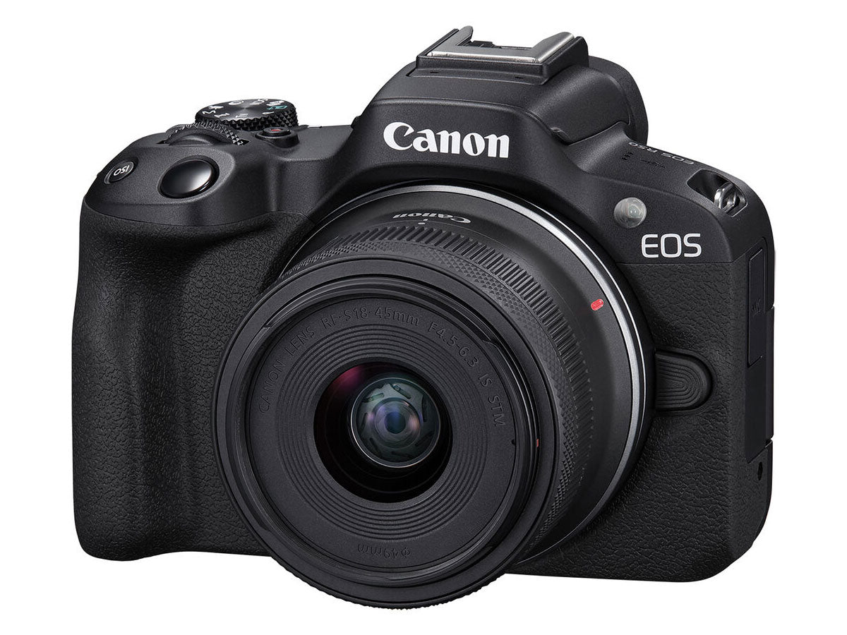 Canon EOS R50 Digital Camera with RF-S 18-45mm and RF-S 55-210mm Lenses