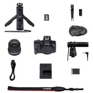 Canon EOS R50 Mirrorless Camera Vlogger Kit