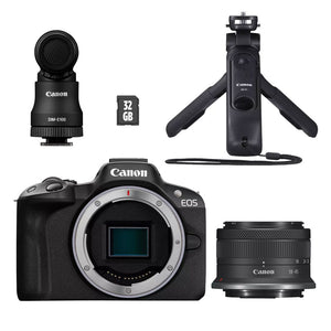 Canon EOS R50 Mirrorless Camera Vlogger Kit