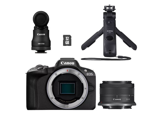 Canon EOS R50 Mirrorless Camera Vlogger Kit