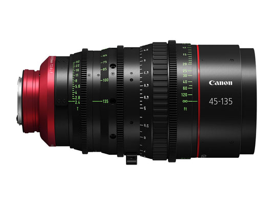 Canon CN-E 45-135mm T2.4 L F Cinema Lens (Imperial Scale) - EF Mount