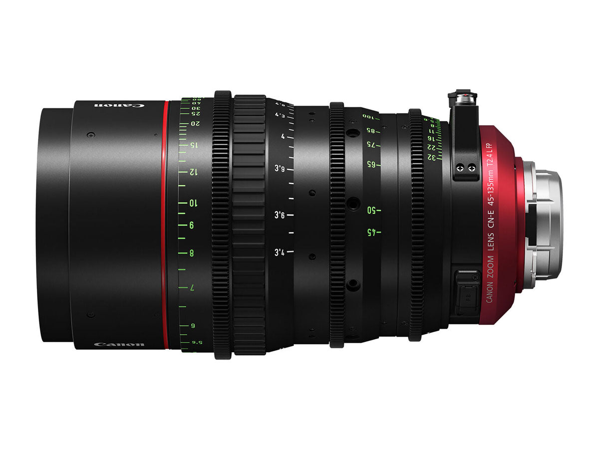 Canon CN-E 45-135mm T2.4 L FP Cinema Lens (Metric Scale) - PL Mount