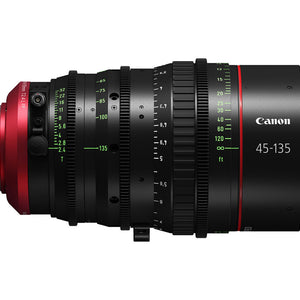 Canon CN-E 45-135mm T2.4 L FP Cinema Lens (Imperial Scale) - PL Mount