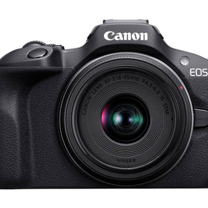Canon EOS R100 Mirrorless Camera with 18-45mm Lens"