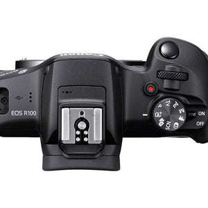 Canon EOS R100 Mirrorless Camera with 18-45mm and 55-210mm Lenses Kit
