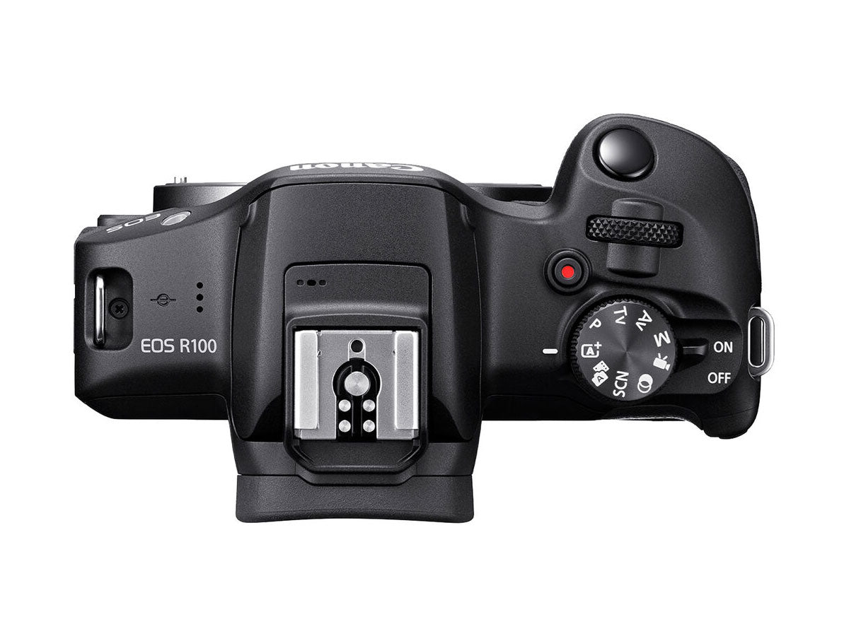 Canon EOS R100 Mirrorless Camera with 18-45mm and 55-210mm Lenses Kit