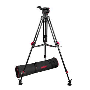 Cartoni Focus 10 Red Lock Mid Level Tripod Kit