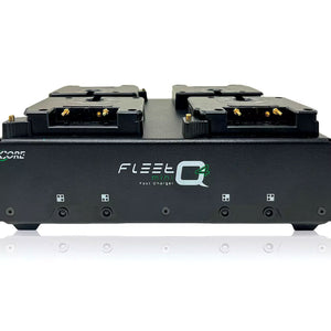 CoreSWX Fleet Quad Mini Charger - Gold Mount