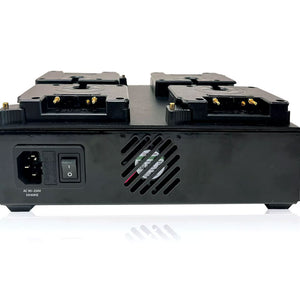 CoreSWX Fleet Quad Mini Charger - Gold Mount