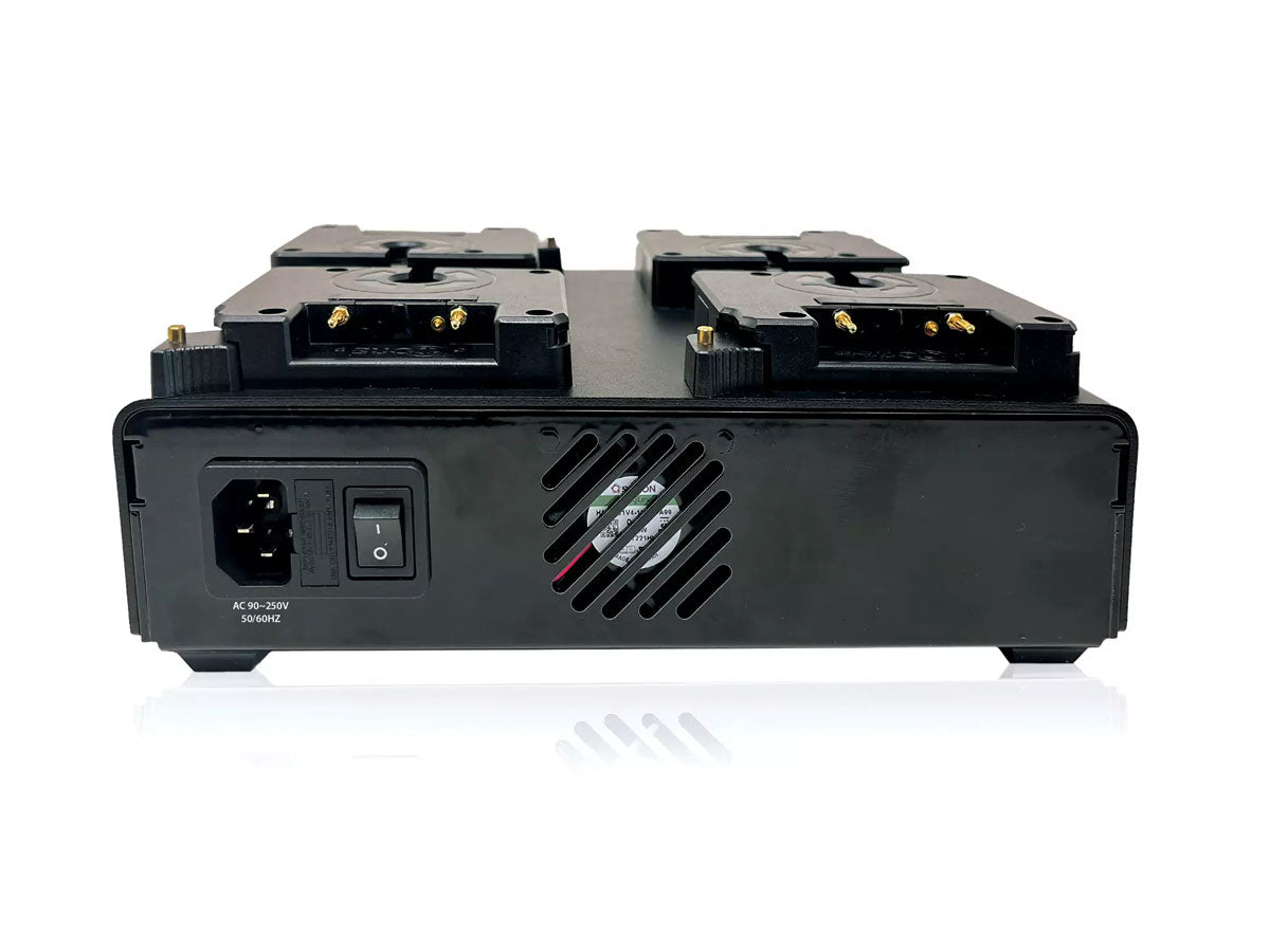 CoreSWX Fleet Quad Mini Charger - Gold Mount