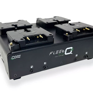 CoreSWX Fleet Quad Mini Charger - Gold Mount