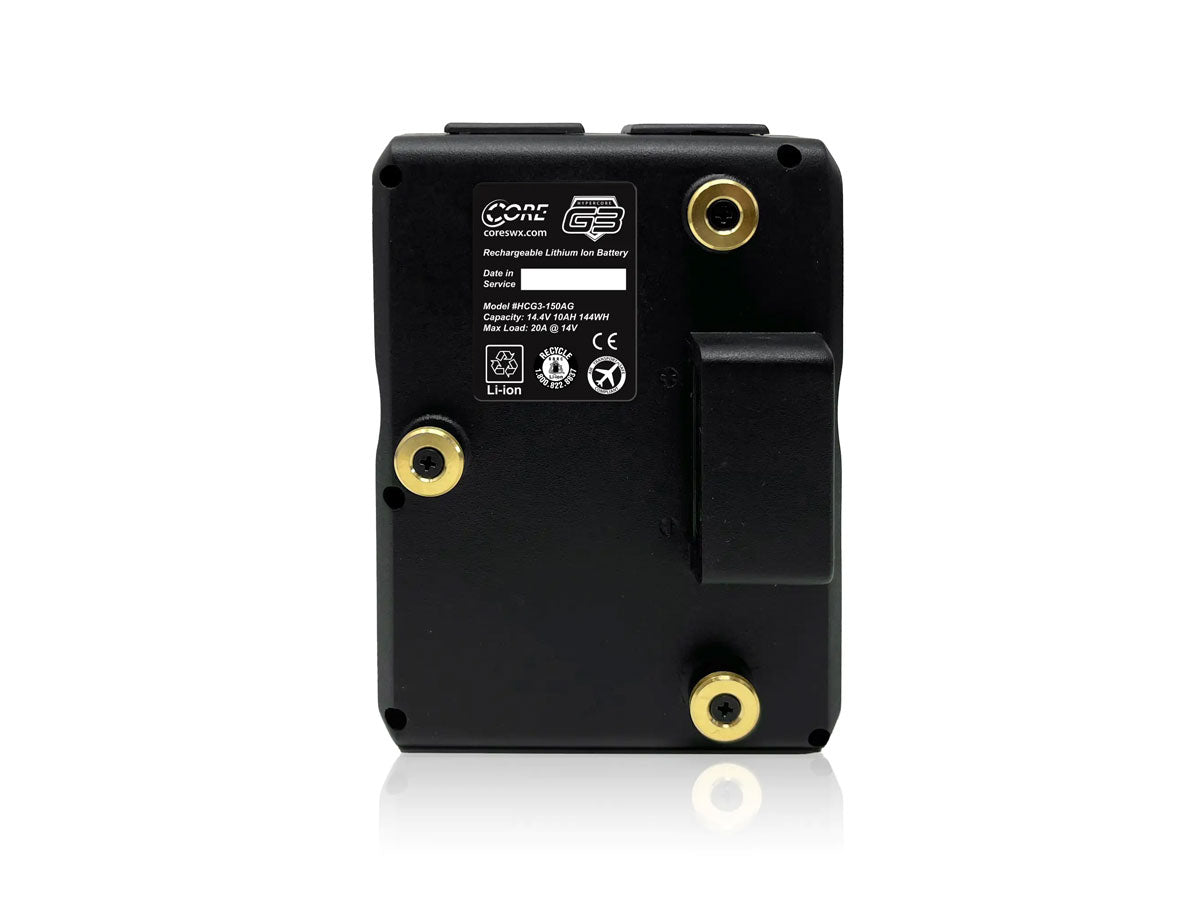 CoreSWX Hypercore G3 144wh Battery - Gold Mount