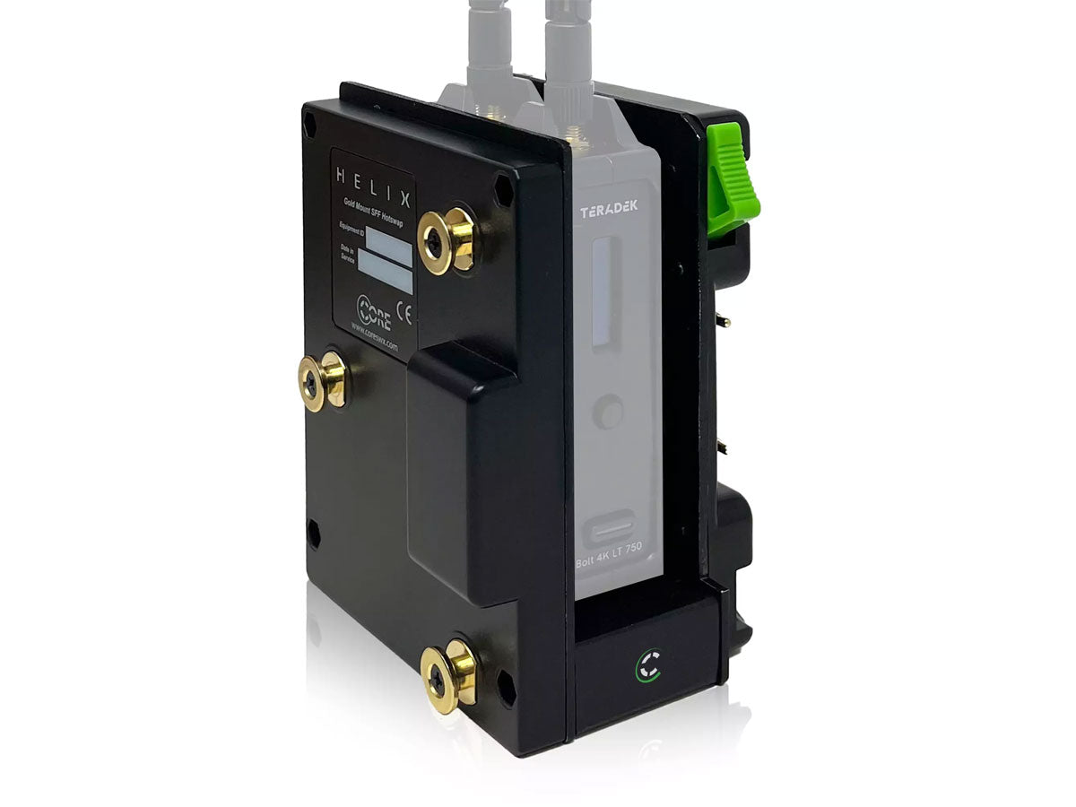 CoreSWX Helix Teradek LT TX Caddy - Gold Mount