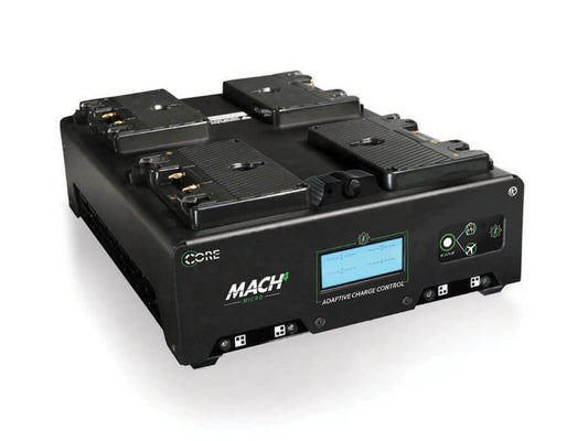 CoreSWX VoltBridge Enabled Fleet Micro 3A Digital Quad Charger (Gold Mount)