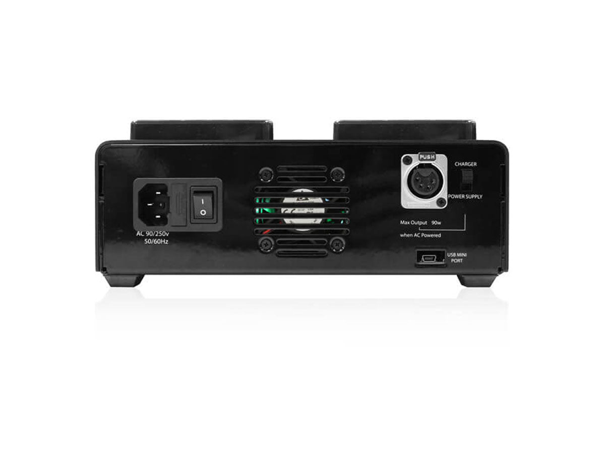 CoreSWX VoltBridge Enabled Fleet Micro 3A Digital Quad Charger (V-Mount)